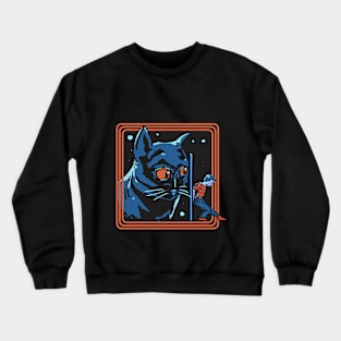 Escape the cat Crewneck Sweatshirt